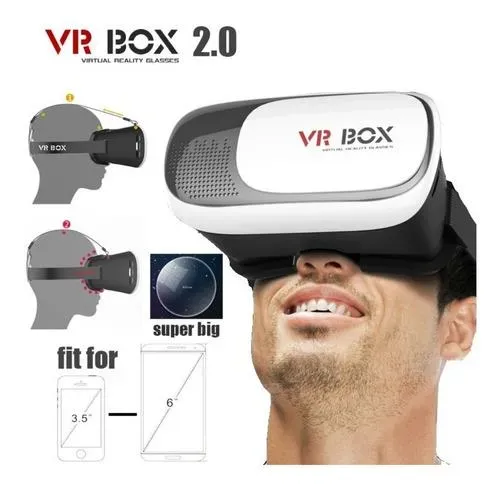 Gafas De Realidad Virtual 3d Vr Box