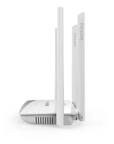 Router 4 Antenas Pix-Link LV-WR08 blanco