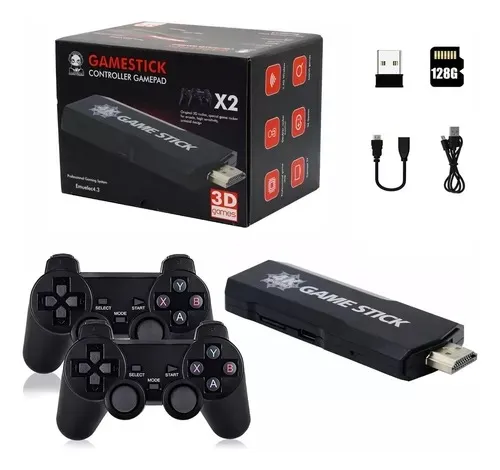  Consola Reproductor Genérico Emulador Juegos 128gb Stick-x2