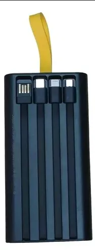 Power Banck 20.000 Mah 10w Carga Rapida Tipo C V8 iPhone Usb Ym-670