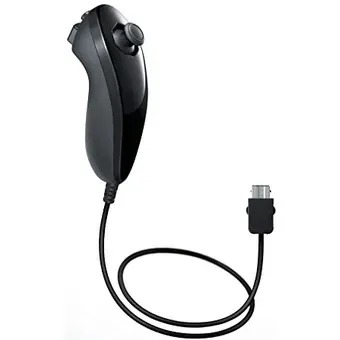 Control Nunchuk Negro Para Nintendo Wii