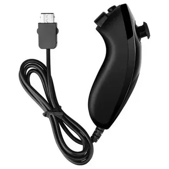 Control Nunchuk Negro Para Nintendo Wii