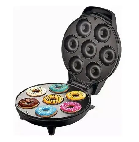 Mini Maquina Hacer Donas Donuts Antiadherente 7 Rosquillas
