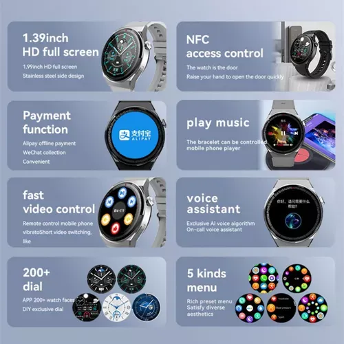 Reloj Inteligente Smart Watch X5PRO Color 