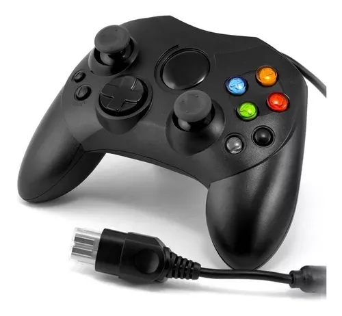 Control De Xbox 1 Clasico Negro Nuevo AAA