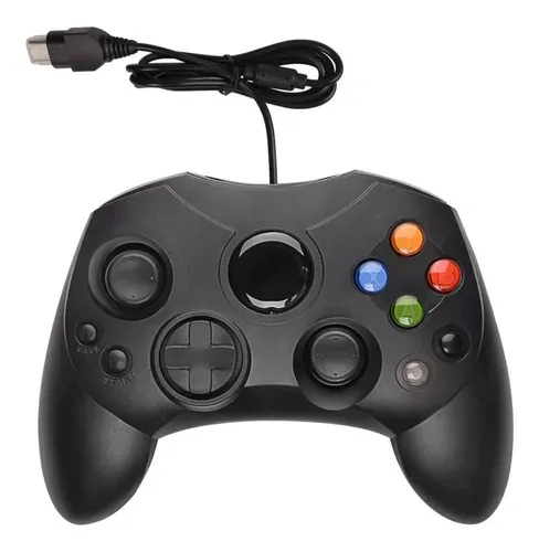 Control De Xbox 1 Clasico Negro Nuevo AAA