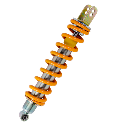 Amortiguador Trasero Cromado Tun'R 250 Mm Para MBK Booster 50 - Ajustable, Compatible 1989-2019
