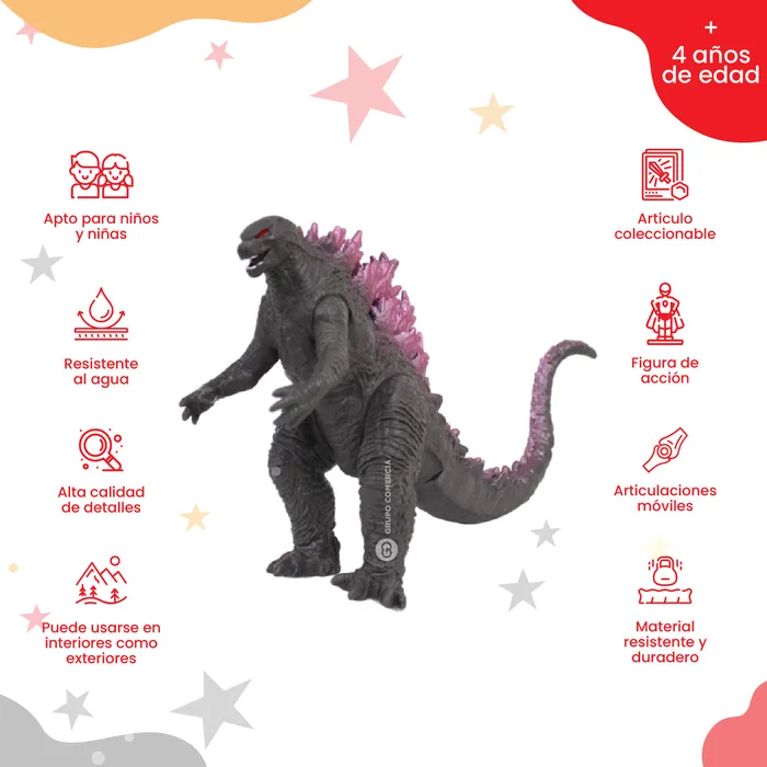 Figura Coleccionable Juguete Godzilla 18 Cm