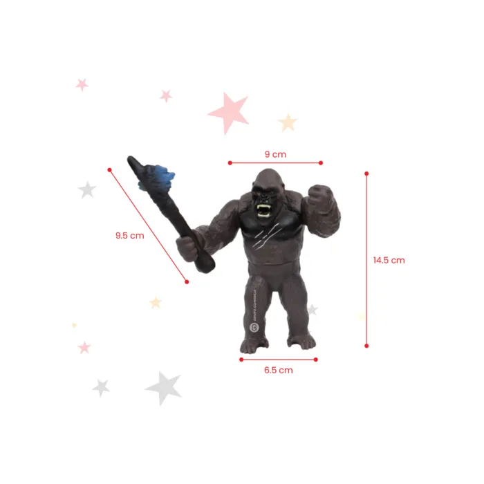 Juguete Blister De King Kong Vs Godzilla 2 Figuras