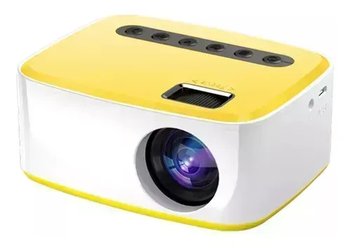 Mini Proyector Led Wifi HD One Pixel T20 Amarillo