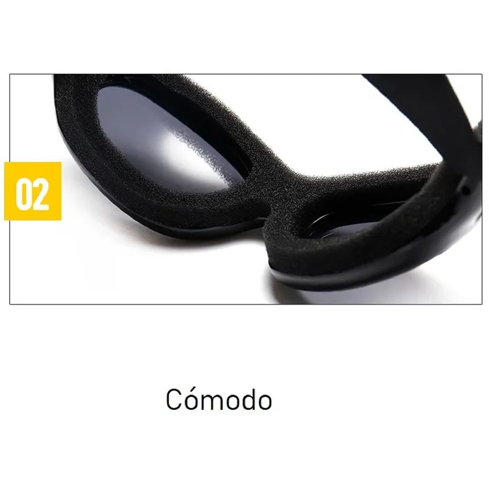 Gafas Para Moto A Prueba De Viento Ajustables