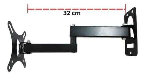 Soporte Base De Brazo Para Tv Televisión De 10 A 32 Pulgadas