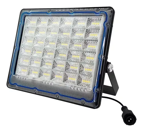 Foco Led 200w. Ip66 + Panel Solar + Control Remoto / Pm-008