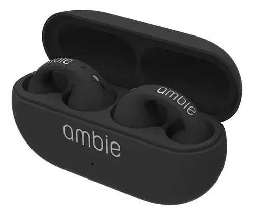 Auriculares Inalámbricos Ambie Sound Earcuffs Tws Con Contro Color Negro