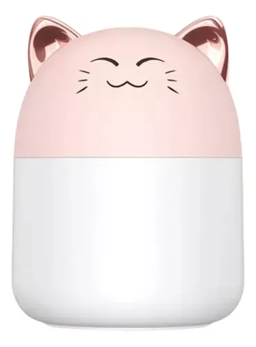 Humidificador Gato Usb Ultrasónico Difusor Ambientador