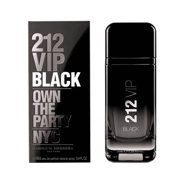 212 VIP Black Carolina Herrera (Perfume Replica AAA Importada)- Hombre