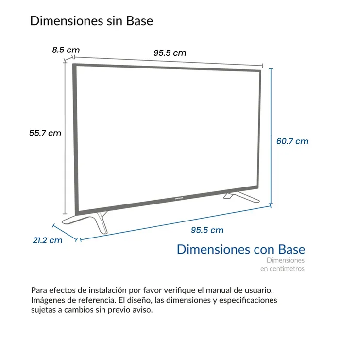 Televisor Challenger 43" Led Fhd Smart Google Tv 43TG79