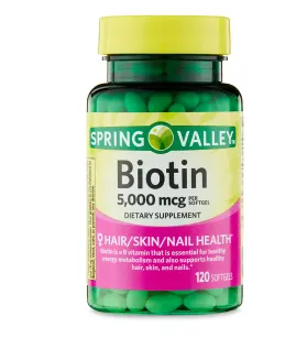 Biotina Spring Valley 5.000 Iu X 120 Softgels