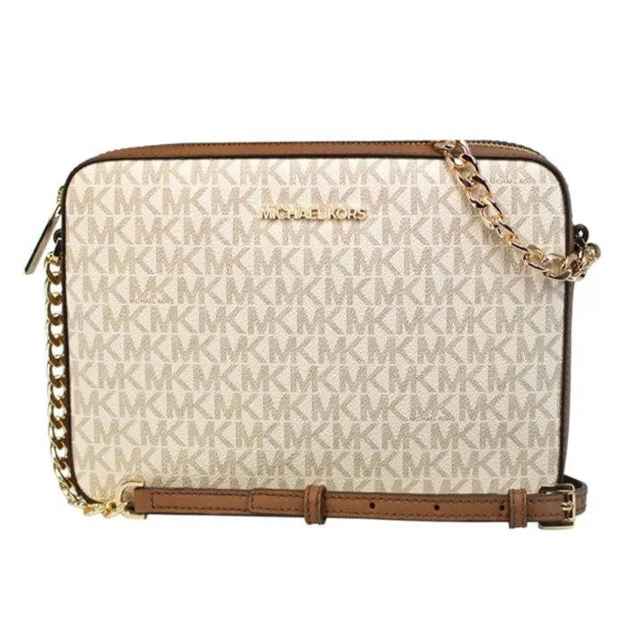 Bolso Mano Libres Michel Kors Vainilla 35F8GTTC3B