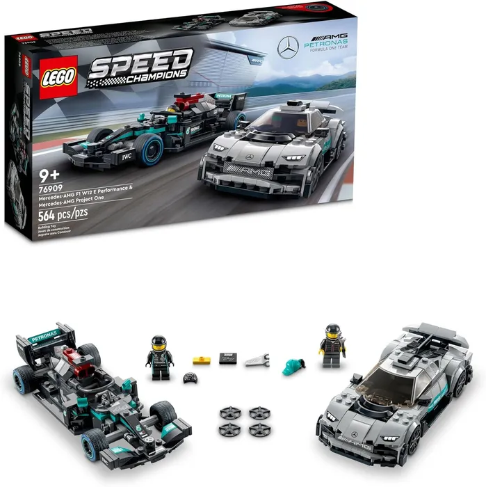 Lego Speed 76909 Mercedes AMG F1 W12 y Project One 564 Pzs