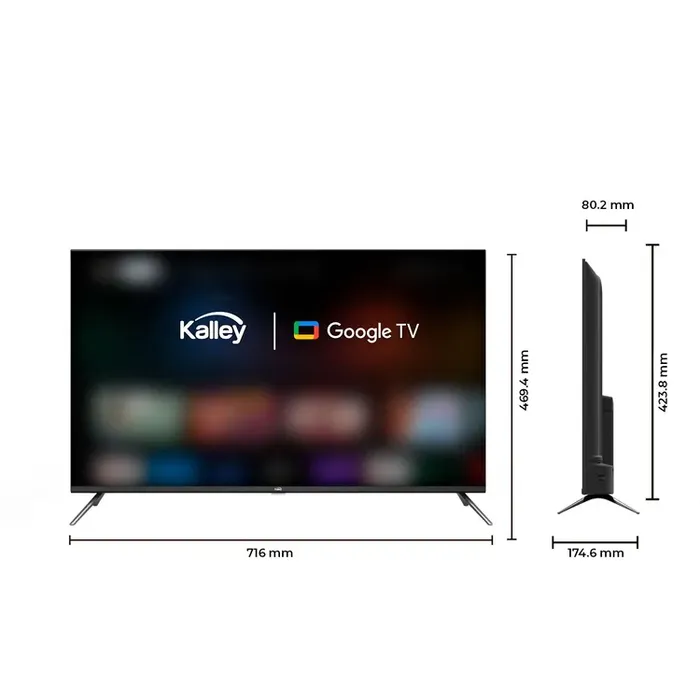 TV KALLEY 32" Pulgadas 81 Cm K-GTV32FHD LED Smart TV Google TV 