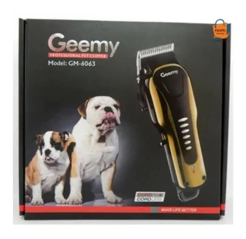 Maquina De Peluquería Canina Recargable Pro Gm-6063