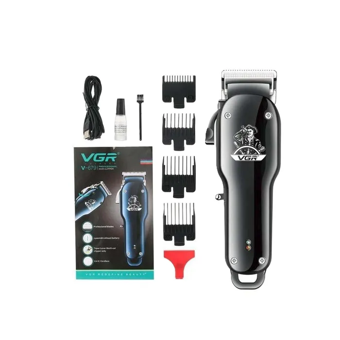 Barbera Recargable VGR V679 Maquina Peluquera