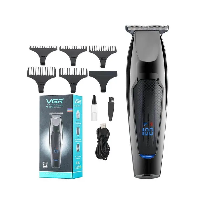 Barbera Recargable Inalambrica VGR V070 Con Indicador LED