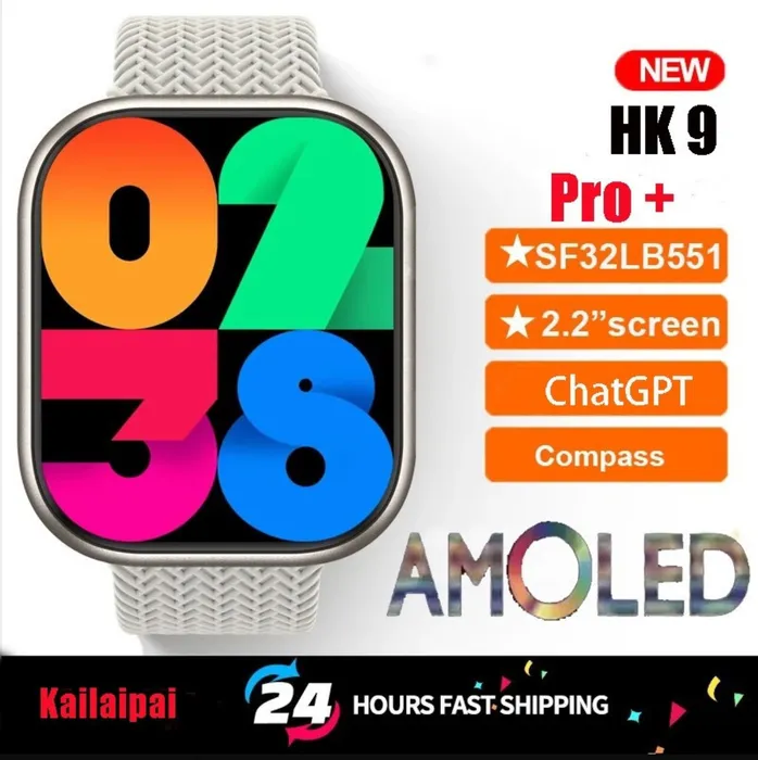 Smartwatch Hk9 Pro Con Chat Gpt - Amoled 