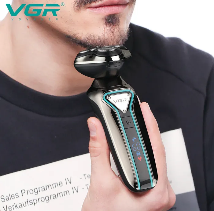 Máquina De Afeitar Recortadora De Barba VGR V-323