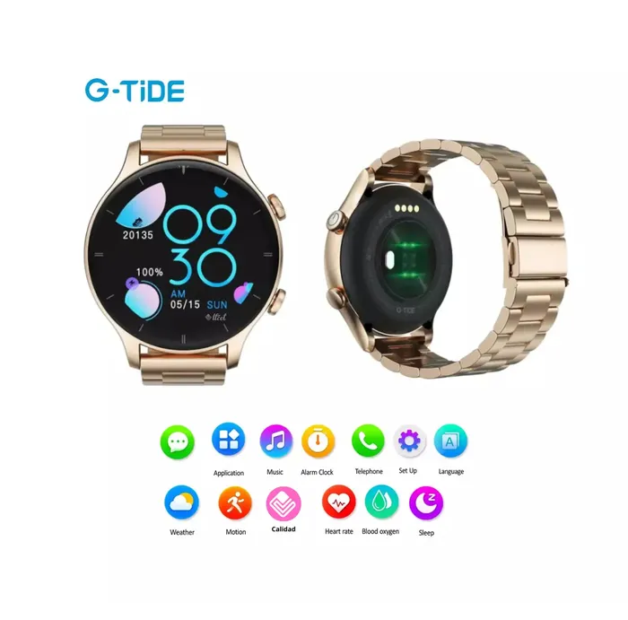 SmartWatch G-TIDE R1 Goldman Dorado FHD ORIGINAL 