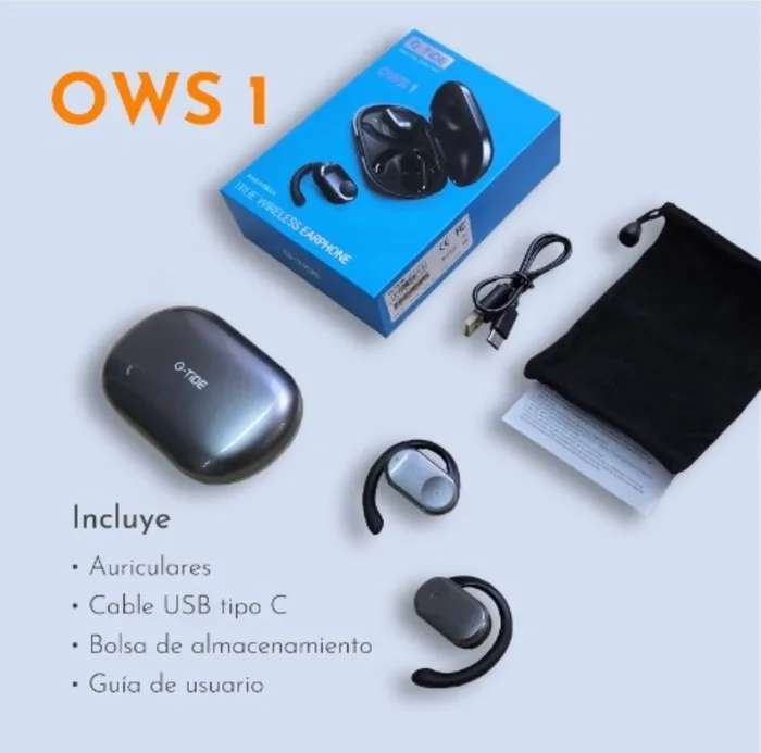 Audífonos Inalámbricos G-TIDE OWS1 / IOS & ANDROID