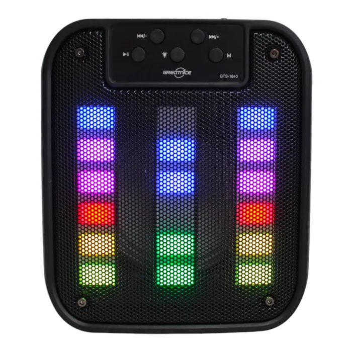 Parlante Bluetooth con EQ Light Música y Color Donde Vayas