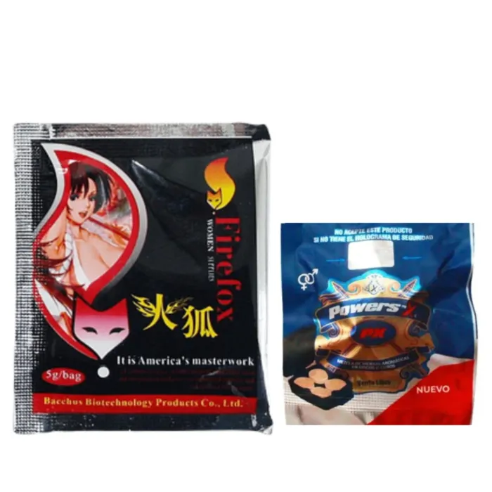 Power Sex Potencializador Sexual Un Sachet X 4 Pastillas + Potenciador Sexual Femenino Firefox