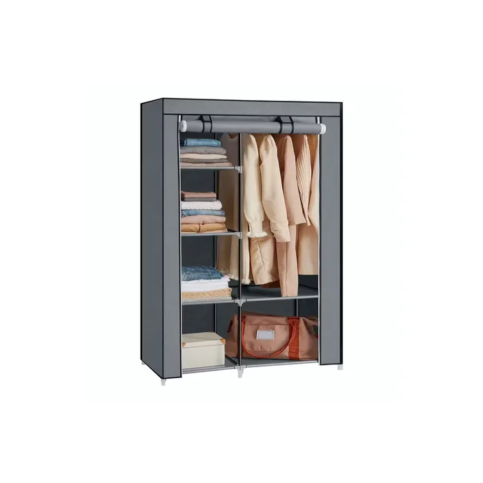 Armario De Tela Desarmable Closet Plegable Doble 105 X 175cm