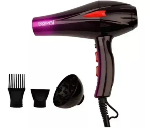 Secador De Cabello Profesional Bopai 4000w Bp5500 Difusor