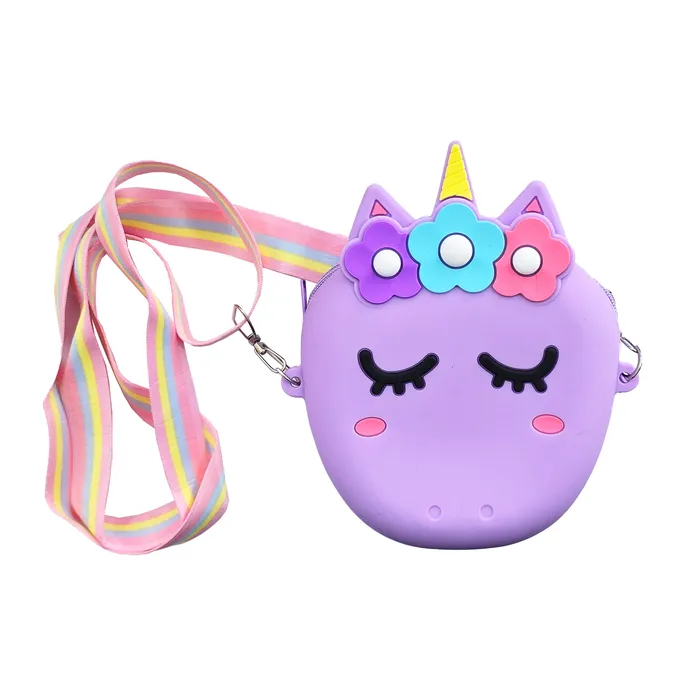 Bolso Pony Unicornio Niñas Colgado Interactivo Portable