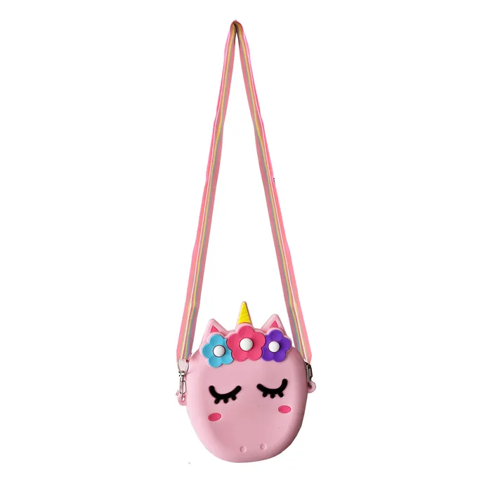 Bolso Pony Unicornio Niñas Colgado Interactivo Portable