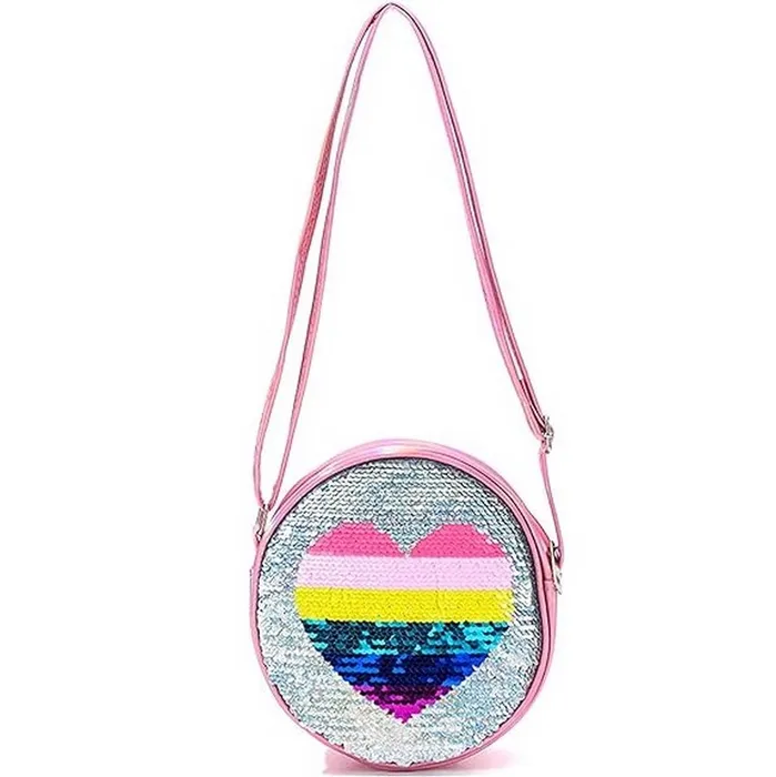 Bolso Corazon Multicolor Niñas Colgado Interactivo Portable