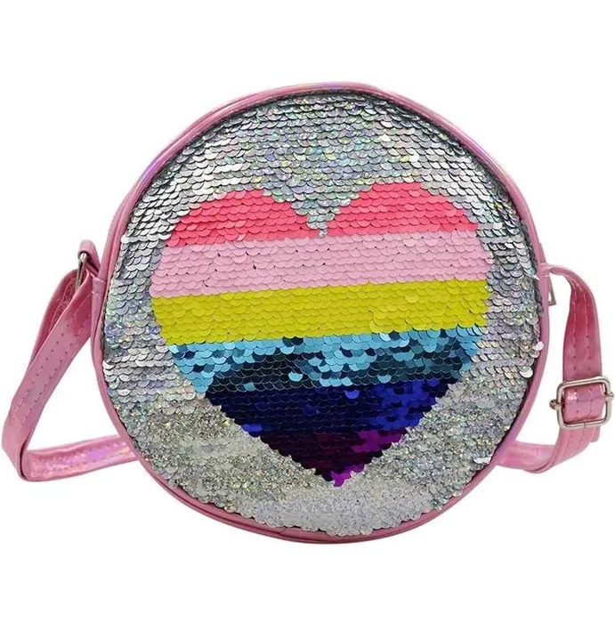 Bolso Corazon Multicolor Niñas Colgado Interactivo Portable