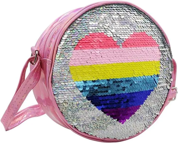 Bolso Corazon Multicolor Niñas Colgado Interactivo Portable