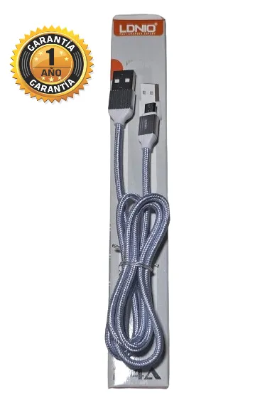 Cable de Datos o Carga Ldnio Usb - V8 SY-06 1000mm 