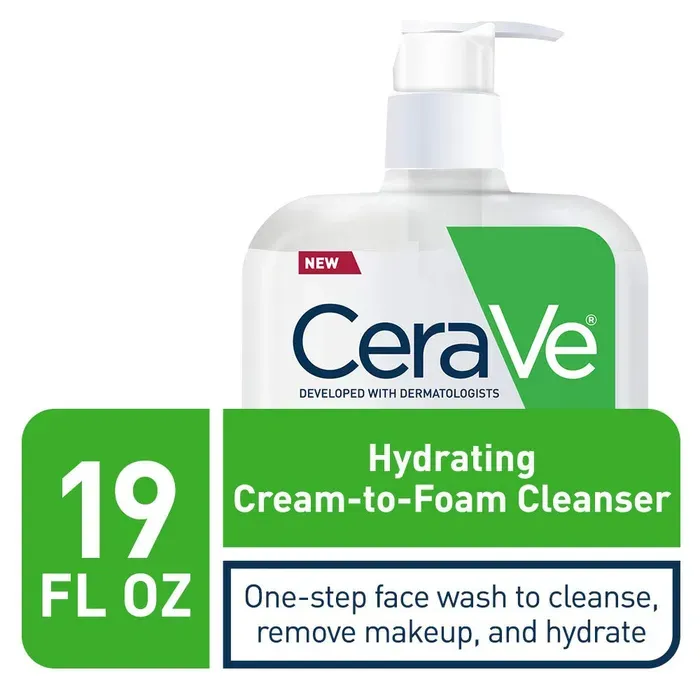 CERAVE - Limpiador Hidratante, crema a espuma CeraVe