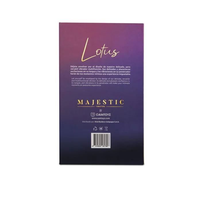 Vibrador con Bala Loto Marca Majestic