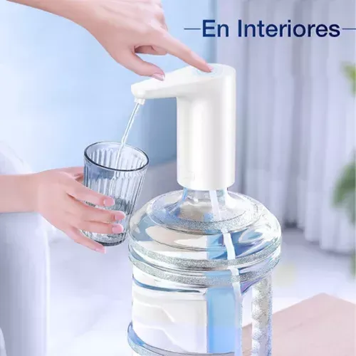 Dispensador De Agua Eléctrico Automático Luces Led Botellón