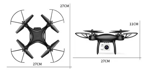 Drone Mini Cuadricóptero Cámara Hd 1080p Con Control Remoto