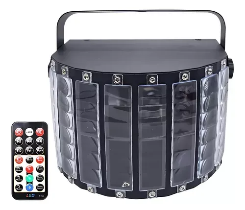 Efecto Luces Dj Led Derby 9 X 3w Fiesta Dmx Con Control