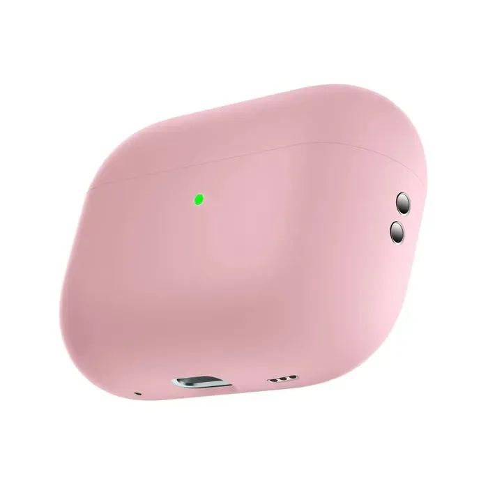 AirPods F-130 Rosado: Sonido Excepcional + Forro Y Cuerda Anticaida