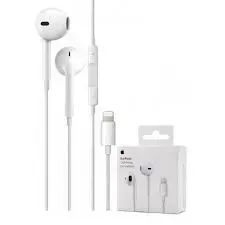 Earpods Tipo Apple Lightning 2023 Audifonos Iphone Manos Libre Aaa 1:1