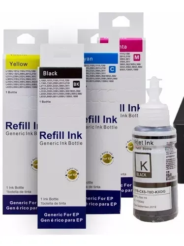 Tinta L200 Generica X 100 Ml L210/L355/L555/L455/L13